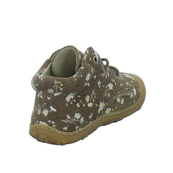 Ricosta Stiefel ungefüttert Dots Braun-kombi