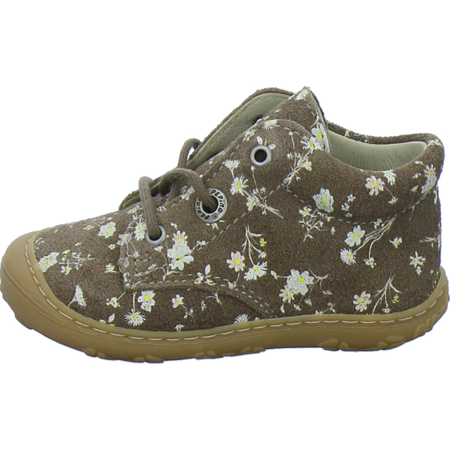 Ricosta Stiefel ungefüttert Dots Braun-kombi
