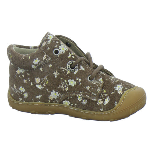 Ricosta Stiefel ungefüttert Dots Braun-kombi