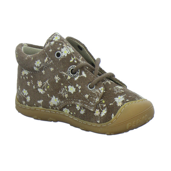 Ricosta Stiefel ungefüttert Dots Braun-kombi