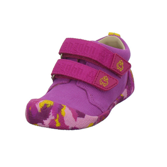 Affenzahn Stiefel ungefüttert Leder Walky Pink