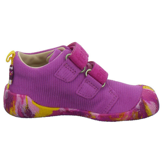 Affenzahn Stiefel ungefüttert Leder Walky Pink