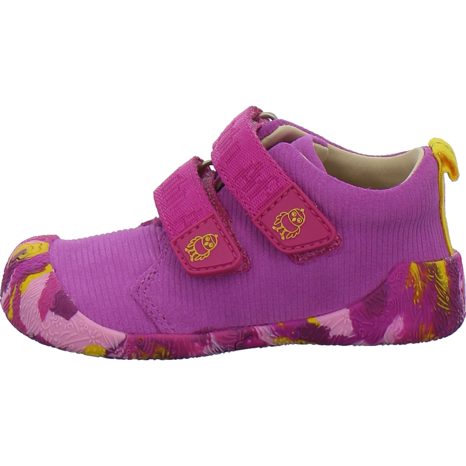 Affenzahn Stiefel ungefüttert Leder Walky Pink