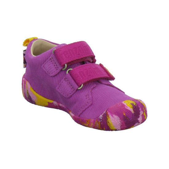 Affenzahn Stiefel ungefüttert Leder Walky Pink