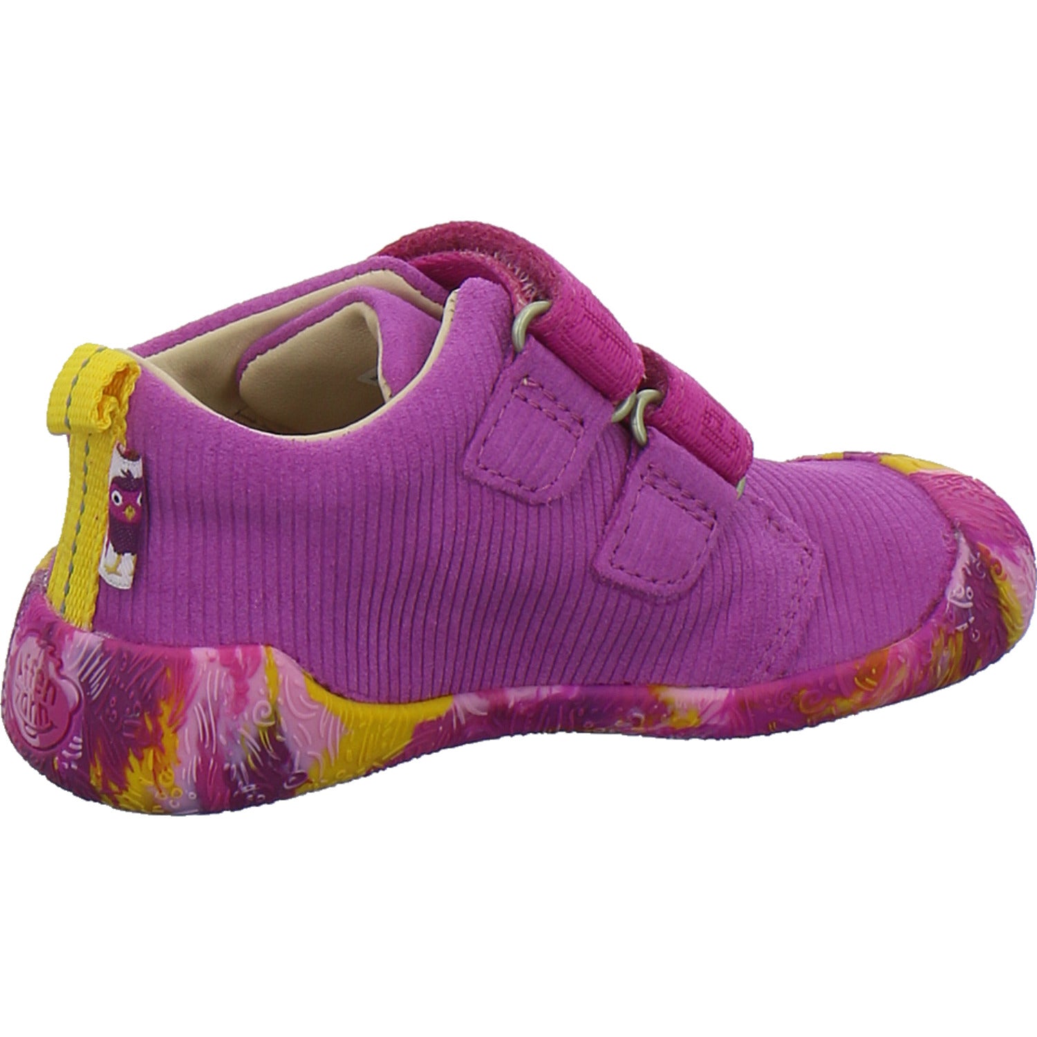 Affenzahn Stiefel ungefüttert Leder Walky Pink