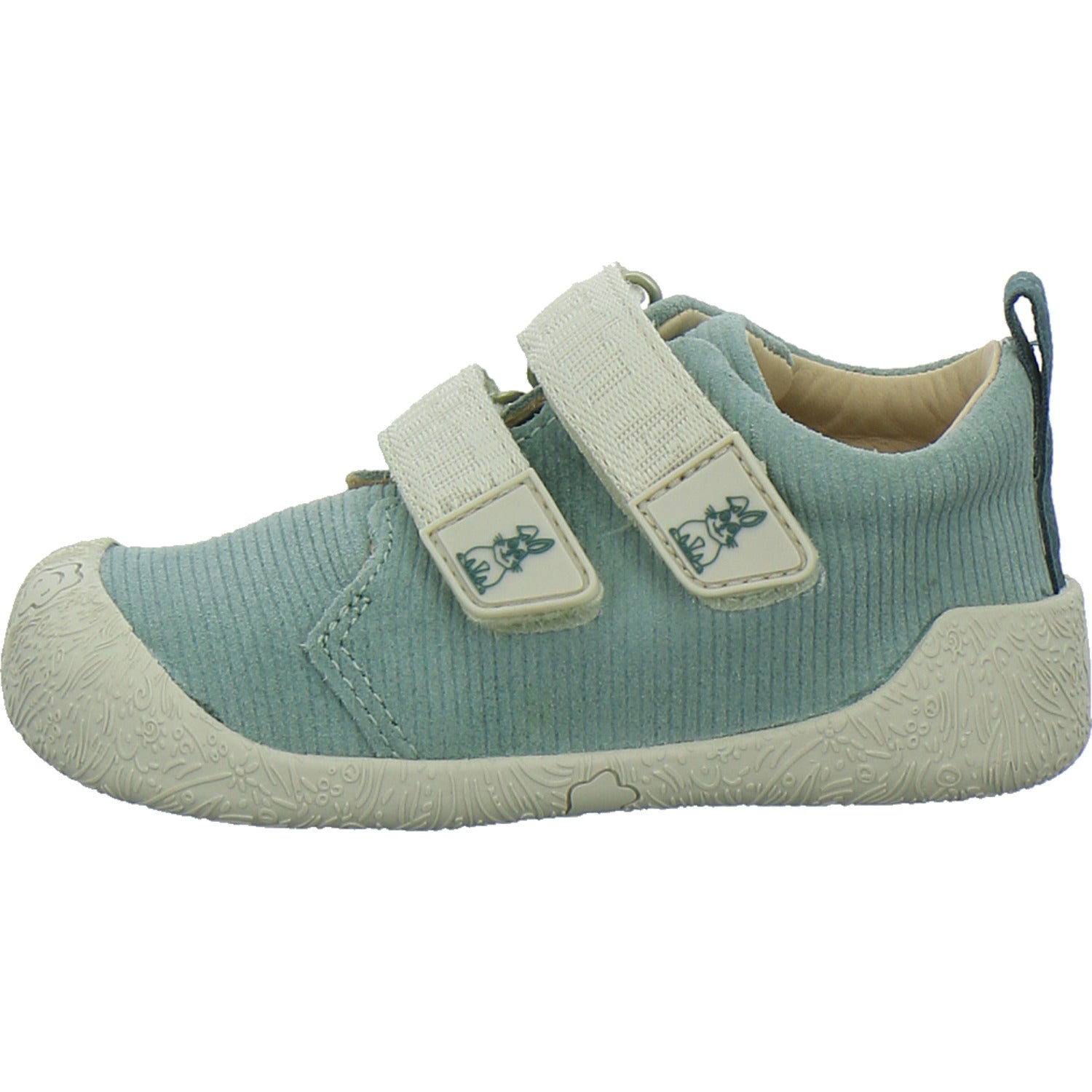 Affenzahn Stiefel ungefüttert Leder Walky Hellgrün