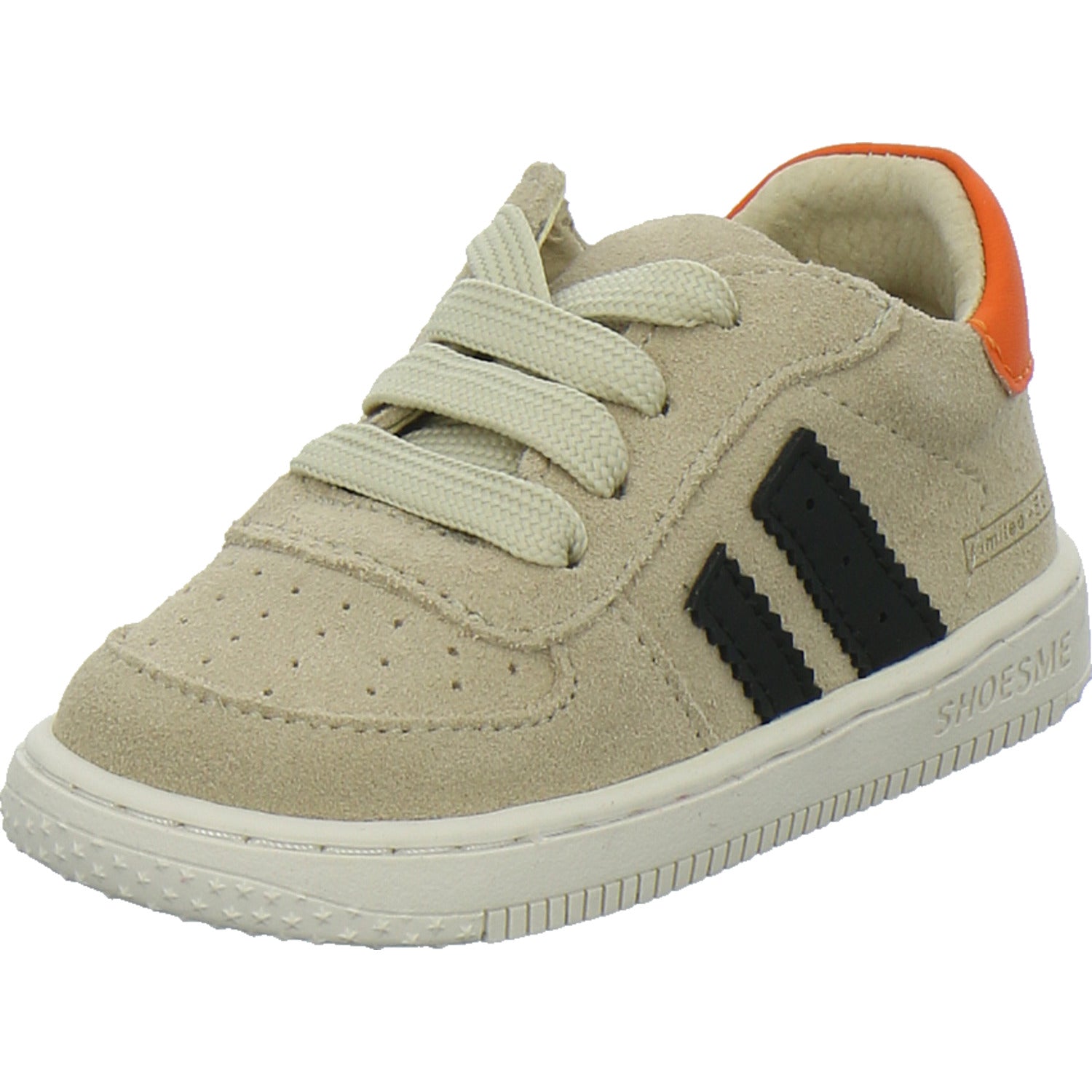 Shoesme Stiefel ungefüttert Beige-kombi