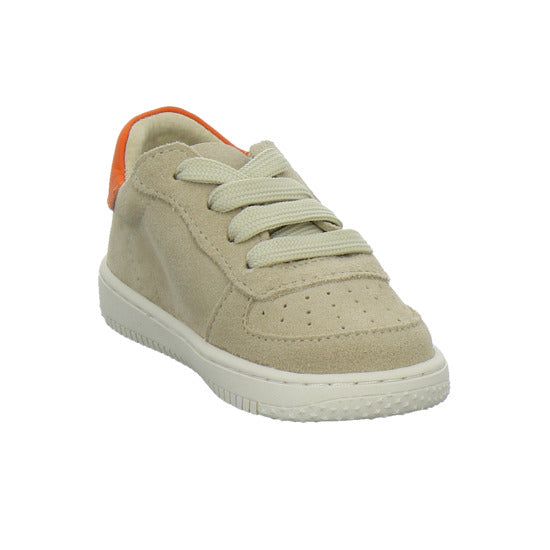 Shoesme Stiefel ungefüttert Beige-kombi