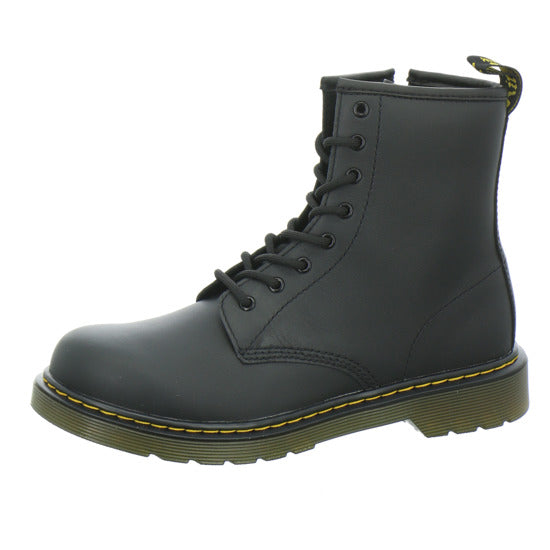 Dr. Martens Stiefel ungefüttert Unisex - Baby 1460 Junior Schwarz