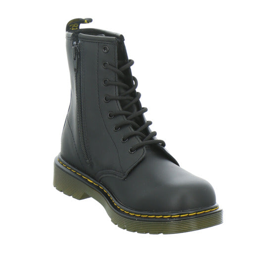 Dr. Martens Stiefel ungefüttert Unisex - Baby 1460 Junior Schwarz