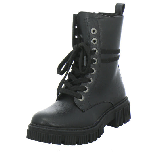 Dockers Stiefel ungefüttert Schwarz - 360° Ansicht