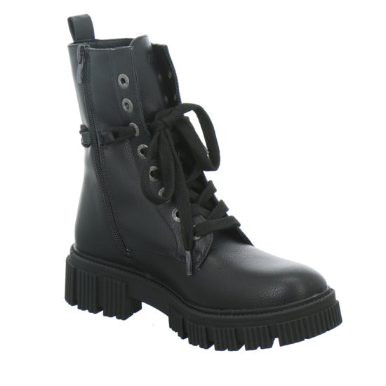 Dockers Stiefel ungefüttert Schwarz - 360° Ansicht