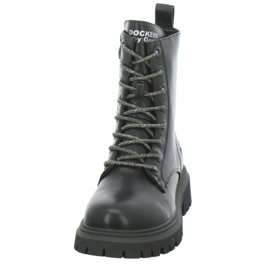 Dockers Stiefel ungefüttert Mädchen Schwarz