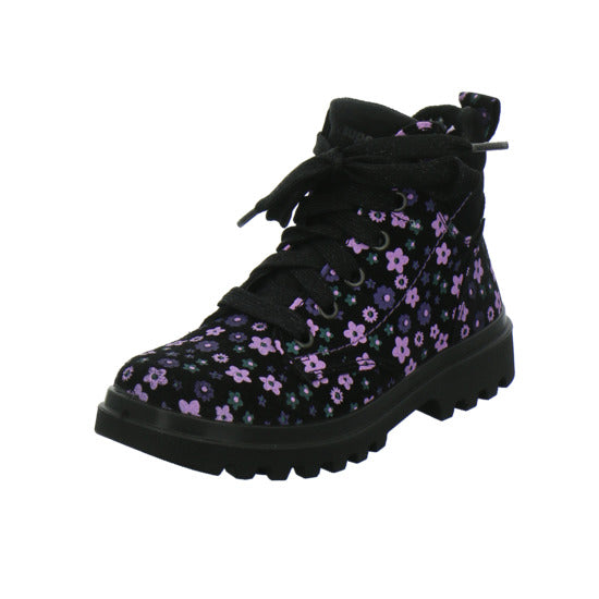 Superfit Stiefel ungefüttert Mädchen Abby Schwarz-kombi