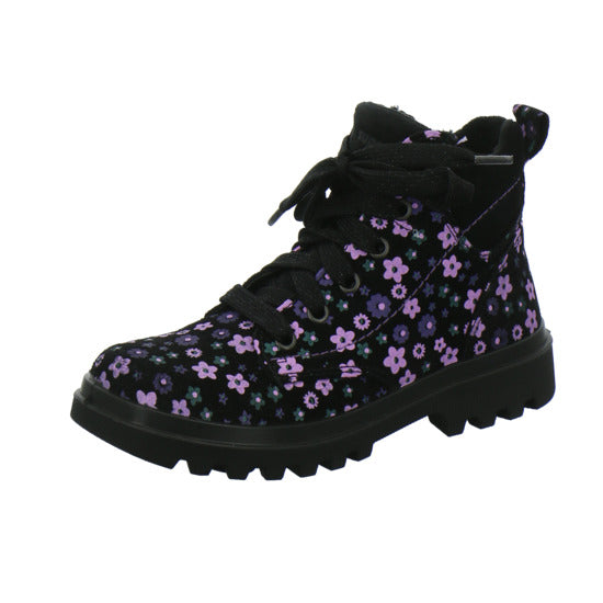 Superfit Stiefel ungefüttert Mädchen Abby Schwarz-kombi