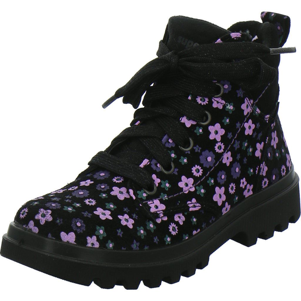 Superfit Stiefel ungefüttert Mädchen Abby Schwarz-kombi