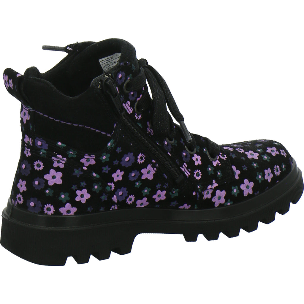 Superfit Stiefel ungefüttert Mädchen Abby Schwarz-kombi