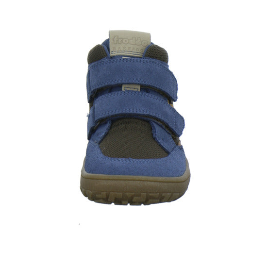 Froddo Barefoot Stiefel ungefüttert Blau-kombi - 360° Ansicht