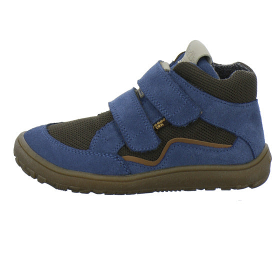 Froddo Barefoot Stiefel ungefüttert Blau-kombi - 360° Ansicht
