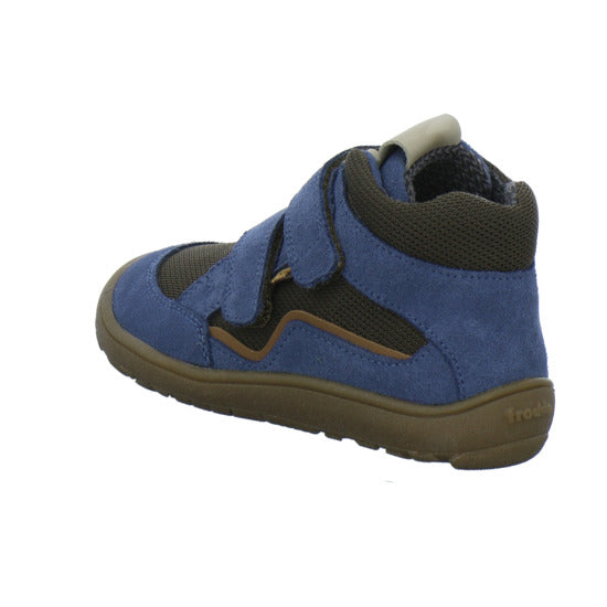 Froddo Barefoot Stiefel ungefüttert Blau-kombi - 360° Ansicht