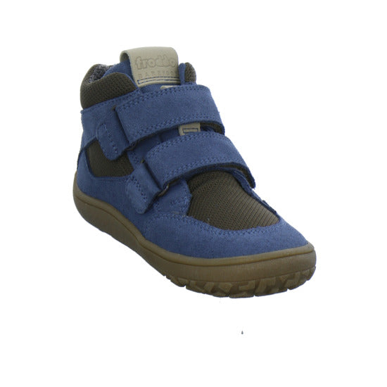 Froddo Barefoot Stiefel ungefüttert Blau-kombi - 360° Ansicht