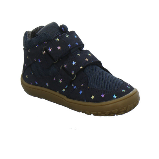 Froddo Stiefel ungefüttert Mädchen Barefoot Blau-kombi