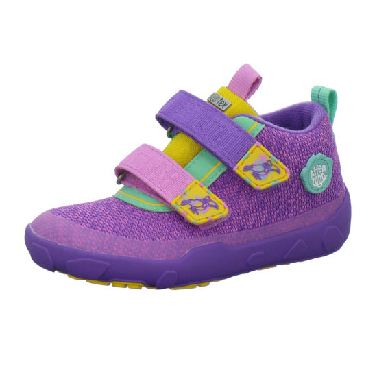 Affenzahn Knit Happy Stiefel ungefüttert Violett - 360° Ansicht