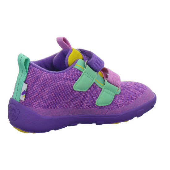 Affenzahn Knit Happy Stiefel ungefüttert Violett - 360° Ansicht
