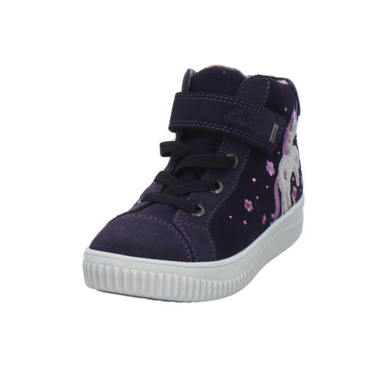 Lurchi Yubi Stiefel ungefüttert Bordeaux - 360° Ansicht