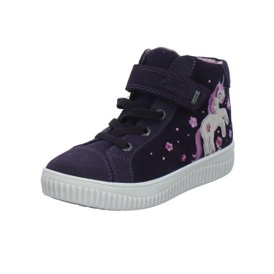 Lurchi Yubi Stiefel ungefüttert Bordeaux - 360° Ansicht