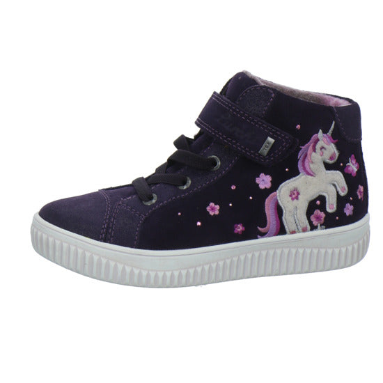 Lurchi Yubi Stiefel ungefüttert Bordeaux - 360° Ansicht