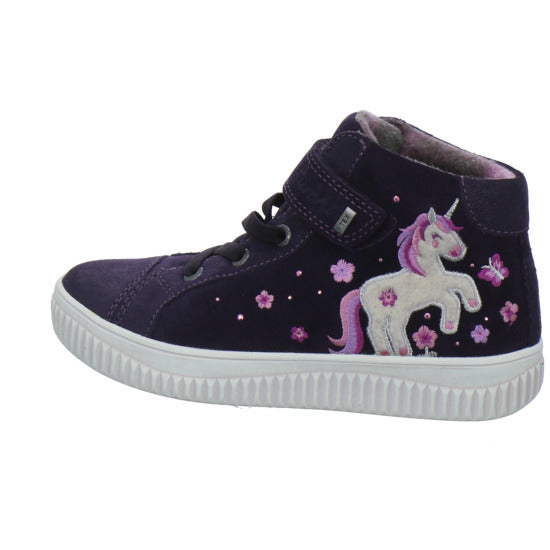 Lurchi Yubi Stiefel ungefüttert Bordeaux - 360° Ansicht