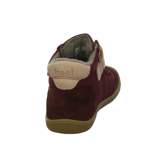 Koel Stiefel ungefüttert Mädchen Barefoot Tex Bordeaux