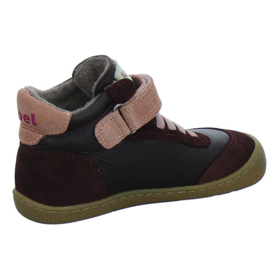 Koel Stiefel ungefüttert Mädchen Barefoot Tex Bordeaux