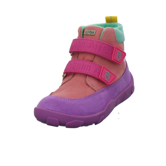 Affenzahn Stiefel ungefüttert Mädchen Leder Friendy Multi
