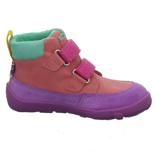 Affenzahn Stiefel ungefüttert Mädchen Leder Friendy Multi