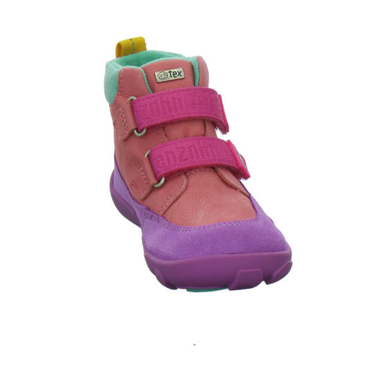 Affenzahn Stiefel ungefüttert Mädchen Leder Friendy Multi
