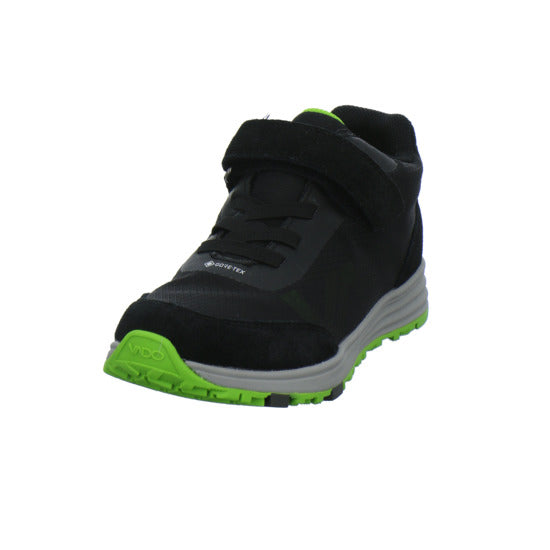 Vado Rooky Mid Stiefel ungefüttert Schwarz-kombi - 360° Ansicht