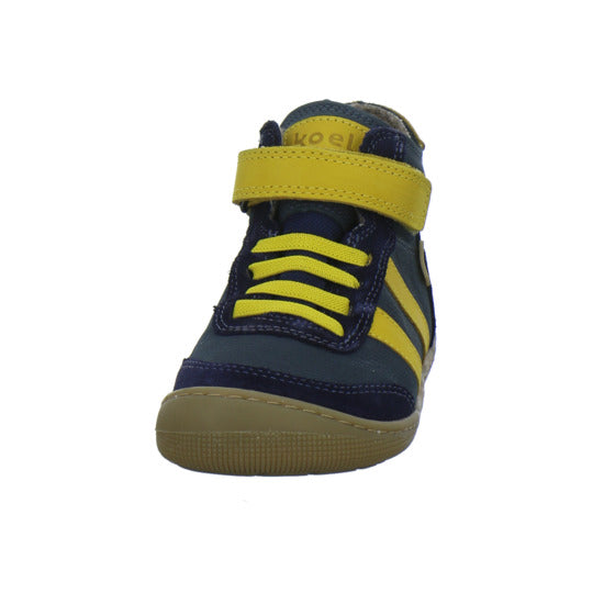 Koel Barefoot Stiefel ungefüttert Blau-kombi - 360° Ansicht