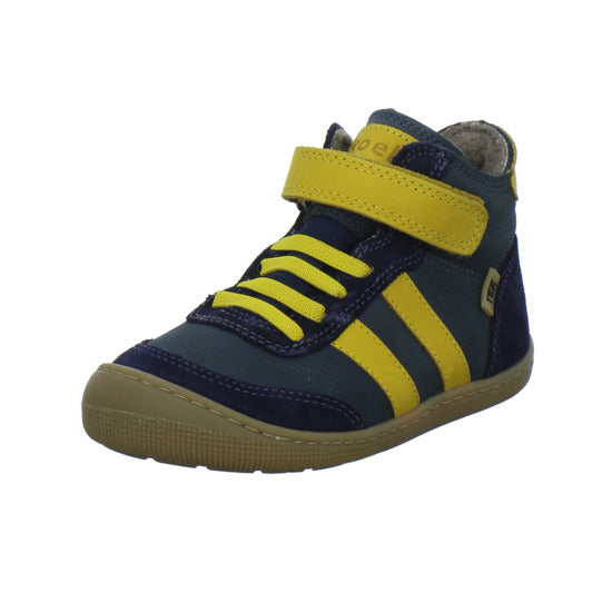 Koel Barefoot Stiefel ungefüttert Blau-kombi - 360° Ansicht