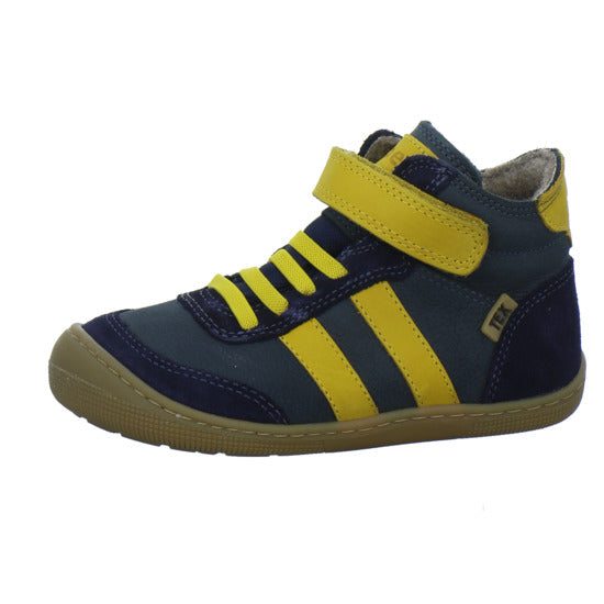 Koel Barefoot Stiefel ungefüttert Blau-kombi - 360° Ansicht