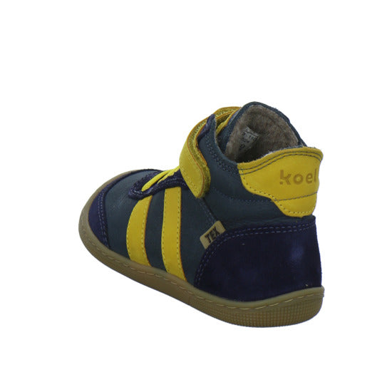 Koel Barefoot Stiefel ungefüttert Blau-kombi - 360° Ansicht