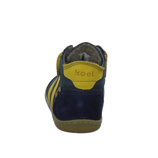Koel Barefoot Stiefel ungefüttert Blau-kombi - 360° Ansicht