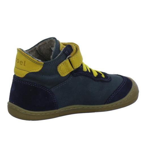 Koel Barefoot Stiefel ungefüttert Blau-kombi - 360° Ansicht