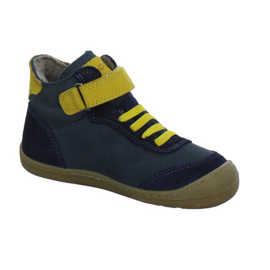 Koel Barefoot Stiefel ungefüttert Blau-kombi - 360° Ansicht