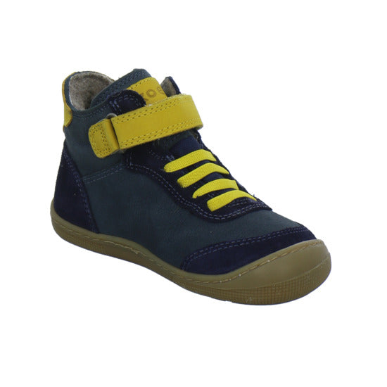 Koel Barefoot Stiefel ungefüttert Blau-kombi - 360° Ansicht