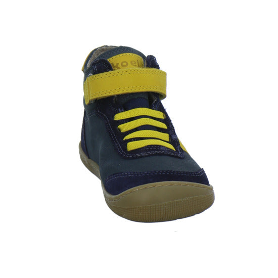Koel Barefoot Stiefel ungefüttert Blau-kombi - 360° Ansicht