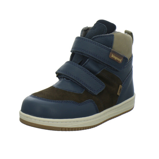 Bisgaard Matty Tex Stiefel ungefüttert Blau-kombi - 360° Ansicht