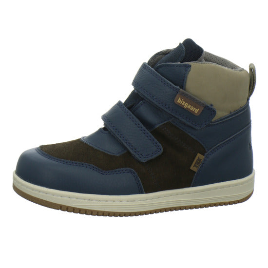 Bisgaard Matty Tex Stiefel ungefüttert Blau-kombi - 360° Ansicht