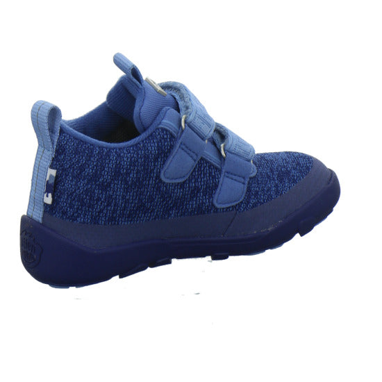 Affenzahn Knit Happy Stiefel ungefüttert Blau-kombi